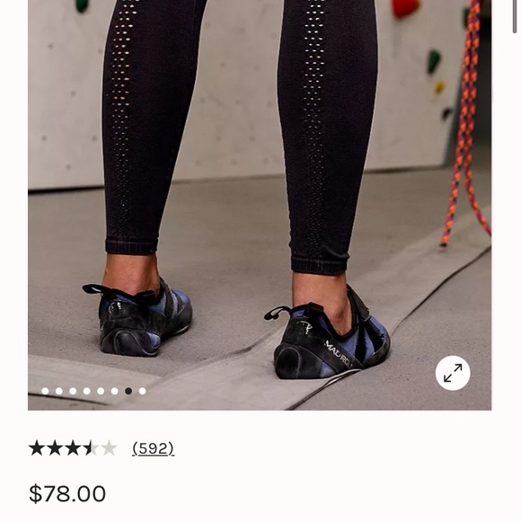 Free People Movement high-rise 7/8 length Good Karma Leggings (black) - Picture 9 of 9